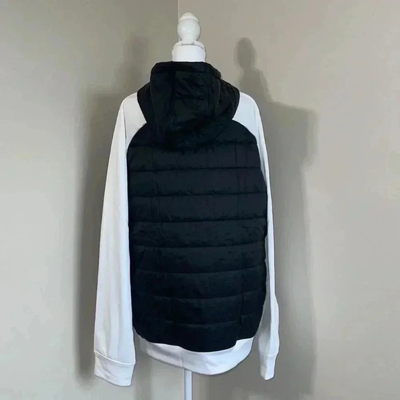 Men's Under Armour Utah Utes Hybrid Half-Zip Jacket - Black/White​​ - Picture 8 of 16